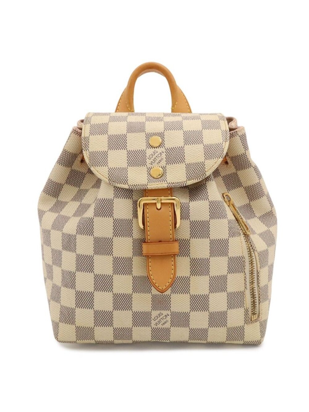 Louis Vuitton Damier Azur Sperone BB Backpack Mini Shoulder Bag